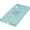 Etui Bizon Case Silicone Ring do Xiaomi Poco F4 GT, turkusowe