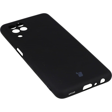 Etui Bizon Case Silicone do Galaxy A22 4G / M22, czarne