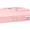 Ekologiczne etui Bizon Bio-Case do iPhone 12, różowe