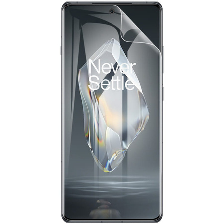 Folia hydrożelowa na ekran Bizon Glass Hydrogel Front Duo do OnePlus 12R, 2 sztuki