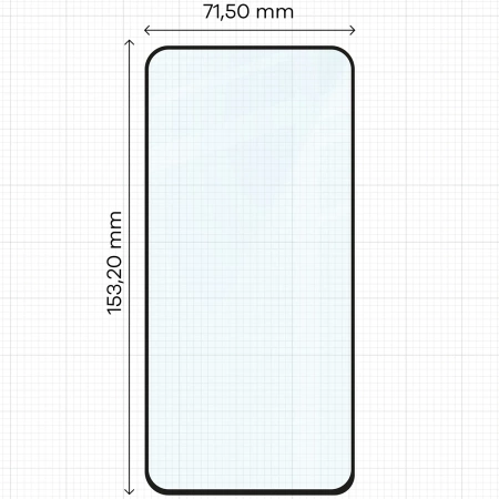 Szkło hartowane Bizon Glass Edge Duo do Galaxy A54 5G, czarna ramka, 2 sztuki