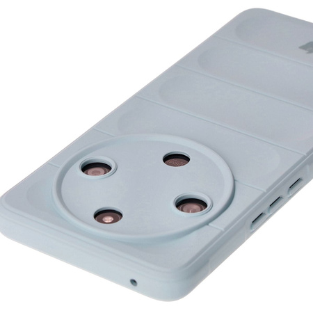 Pancerne etui Bizon Case Tur do Honor Magic6 Lite, jasnoniebieskie