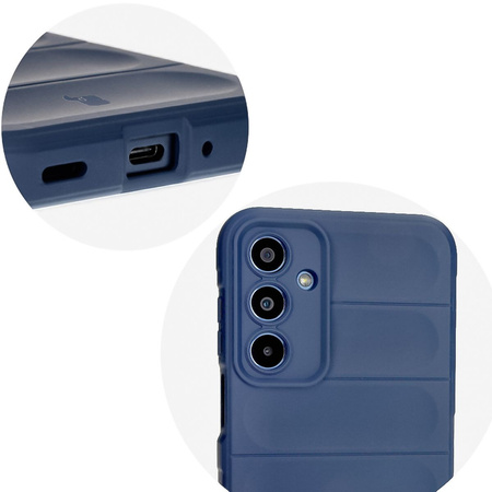 Pancerne etui Bizon Case Tur do Galaxy M35 5G, granatowe