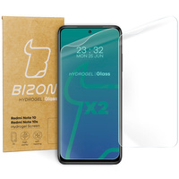 Folia hydrożelowa na ekran Bizon Glass Hydrogel Front Duo do Xiaomi Redmi Note 10 / 10s, 2 sztuki