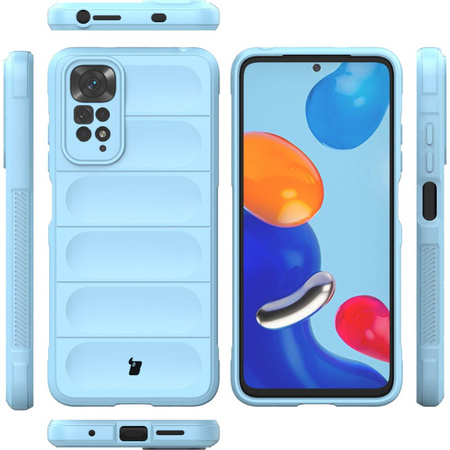 Pancerne etui Bizon Case Tur do Xiaomi Redmi Note 11 / 11S 4G, jasnoniebieskie