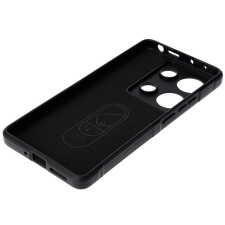 Pancerne etui Bizon Case Tur do Xiaomi Poco M6 Pro 4G / Xiaomi Redmi Note 13 Pro 4G, czarne