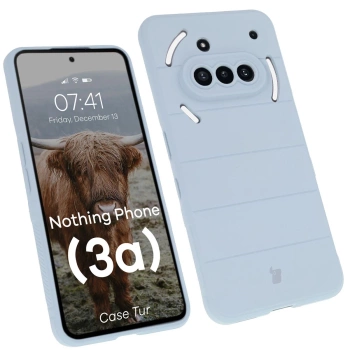 Pancerne etui Bizon Case Tur do Nothing Phone (3a), jasnoniebieskie
