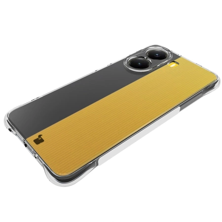 Elastyczne etui + 2x szkło hartowane Bizon Case Clear Pack do Xiaomi POCO X7 Pro