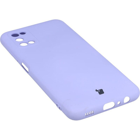 Etui Bizon Case Silicone do Galaxy A03S, fioletowe