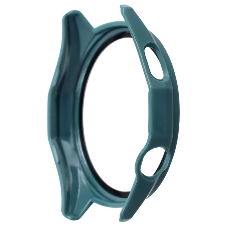 Etui ze szkłem do zegarka Bizon Case Watch Adamo do Huawei Watch GT6 46 mm, zielone