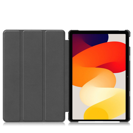 Etui Bizon Case Tab Croc do Xiaomi Redmi Pad SE, różowozłote
