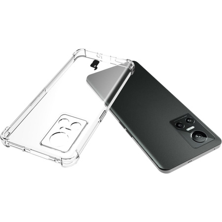 Etui + 2x szkło Bizon Case Clear Pack do Realme GT Neo 3, przezroczyste