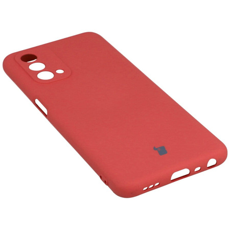Etui Bizon Case Silicone do Oppo A93 5G, ciemny róż