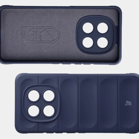 Pancerne etui Bizon Case Tur do Xiaomi Redmi Note 15 4G, granatowe