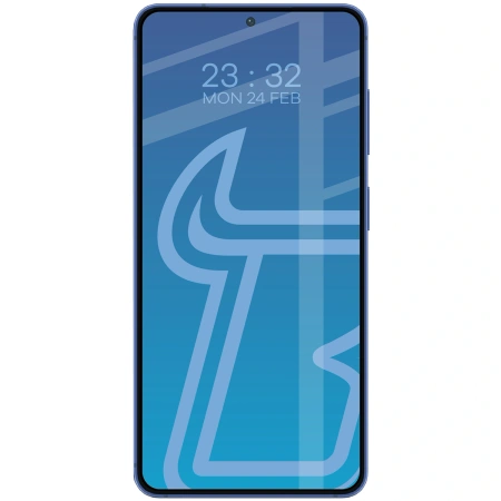 Szkło hartowane Bizon Glass Edge 2 do Galaxy S25 Ultra, czarna ramka