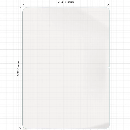 Folia imitująca papier Bizon Film Tab Papirus Duo do OnePlus Pad 3 / 2 Pro / Oppo Pad 4 Pro, 2 sztuki