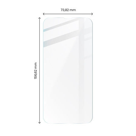 3x Szkło hartowane + szybka na aparat Bizon Glass Clear 2 Pack do iPhone 14 Plus