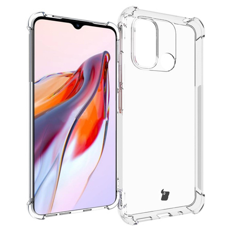 Etui + 2x szkło Bizon Case Clear Pack do Xiaomi Redmi 12C, przezroczyste