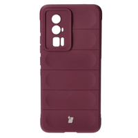 Pancerne etui Bizon Case Tur do Xiaomi Poco F5 Pro, ciemnofioletowe