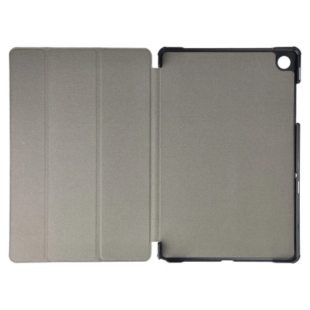 Etui z klapką Bizon Case Tab Croc do Galaxy Tab A11 Plus / A9 Plus, szare