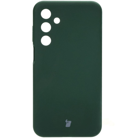Silikonowe etui Bizon Soft Case do Galaxy M35 5G, ciemnozielone