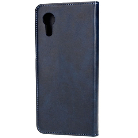 Etui z klapką Bizon Case Pocket do Galaxy Xcover7, granatowe