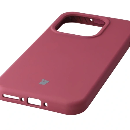 Silikonowe etui Bizon Soft Case do OnePlus 15, ciemnofioletowe