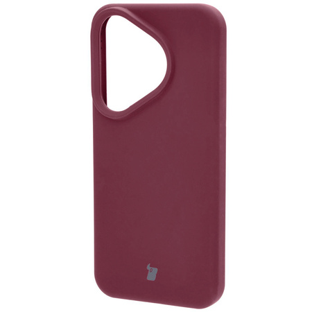 Silikonowe etui Bizon Soft Case do Huawei Pura 70, ciemnofioletowe