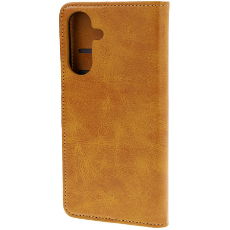Etui z klapką Bizon Case Pocket do Galaxy A56 5G, brązowe