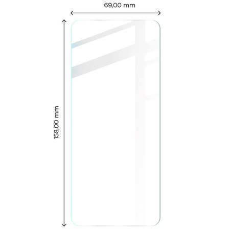 3x Szkło hartowane + szybka na aparat Bizon Glass Clear Pack do Realme 9i