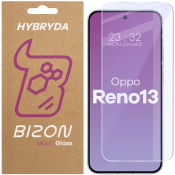 Elastyczne szkło hybrydowe Bizon Glass Mule do iPhone 16 Plus