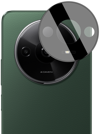 Szkło na aparat Bizon Glass Silk Lens do Xiaomi Redmi A3 4G, 2 sztuki