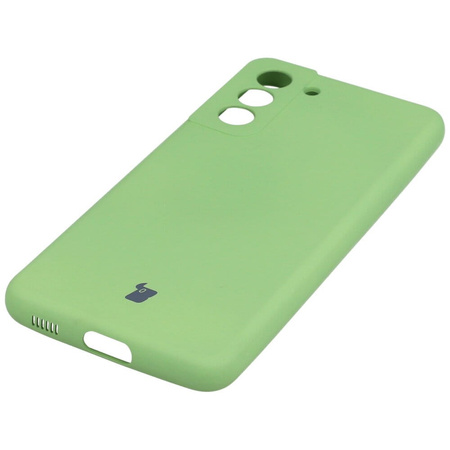 Etui Bizon Case Silicone do Galaxy S21, jasnozielone