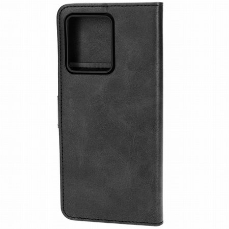 Etui z klapką Bizon Case Pocket do Motorola Edge 40 Neo, czarne