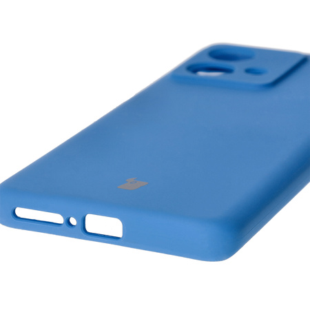 Silikonowe etui Bizon Soft Case do Motorola Edge 40 Neo, niebieskie