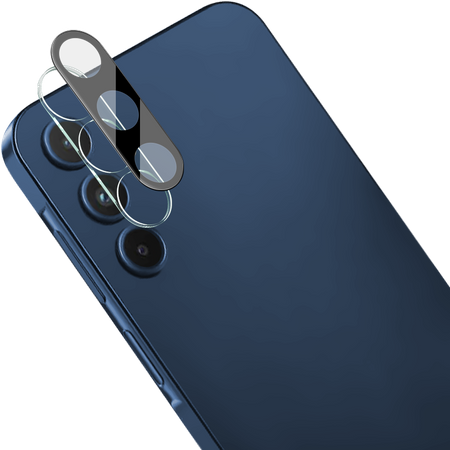 Szkło na aparat Bizon Glass Lens do Galaxy A15 4G/5G, 2 sztuki