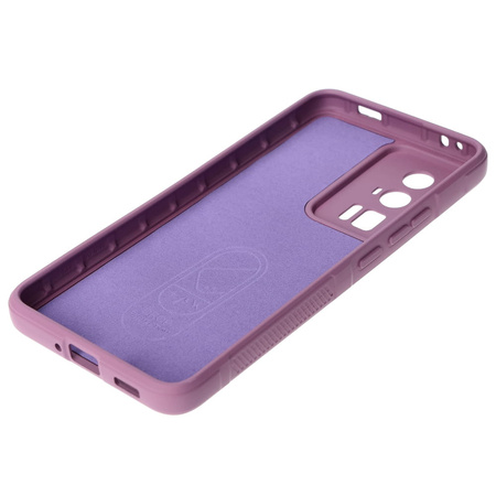 Pancerne etui Bizon Case Tur do Xiaomi Poco F5 Pro, jasnofioletowe