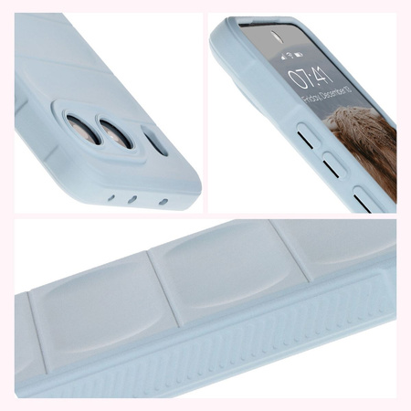 Pancerne etui Bizon Case Tur do OnePlus Nord 4, jasnoniebieskie