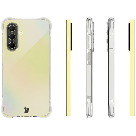 Elastyczne etui Bizon Case Salpa do Galaxy A36 5G, przezroczyste