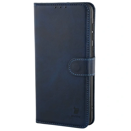 Etui z klapką Bizon Case Pocket do Galaxy A37 5G, granatowe