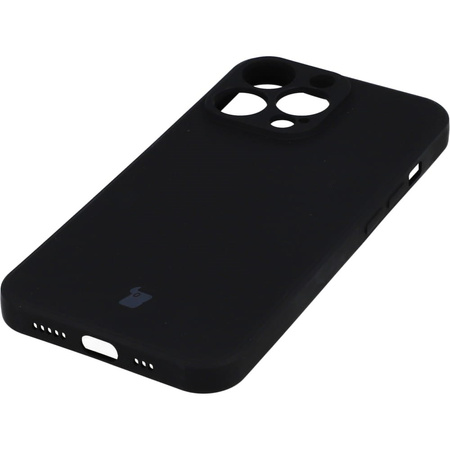 Etui Bizon Case Silicone do iPhone 13 Pro, czarne