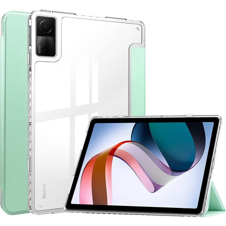 Etui Bizon Case Tab Clear Satin do Xiaomi Redmi Pad 10.6 2022, miętowe