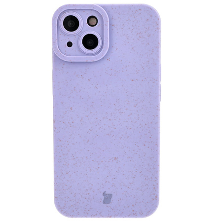 Ekologiczne etui Bizon Bio-Case do iPhone 14, fioletowe