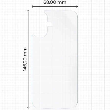 Folia hydrożelowa na tył Bizon Glass Hydrogel Back do iPhone 17, 1 sztuka