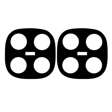 Szkło na aparat Bizon Glass Lens do Xiaomi Redmi Note 15 Pro 5G / 15 Pro Plus 5G, 2 sztuki