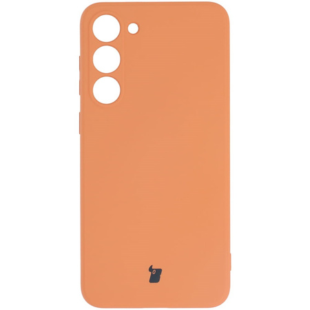 Etui Bizon Case Silicone Sq do Samsung Galaxy S23 Plus, pomarańczowe