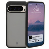 Etui Bizon Case Angelo do Google Pixel 9 Pro XL, półprzezroczyste z czarną ramką