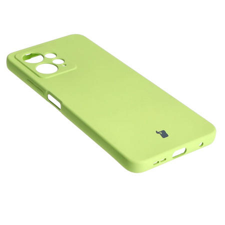 Etui Bizon Case Silicone do Xiaomi Redmi Note 12 4G, jasnozielone