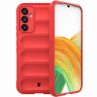 Pancerne etui Bizon Case Tur do Galaxy A34 5G, czerwone