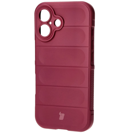 Pancerne etui Bizon Case Tur do iPhone 16, ciemnofioletowe
